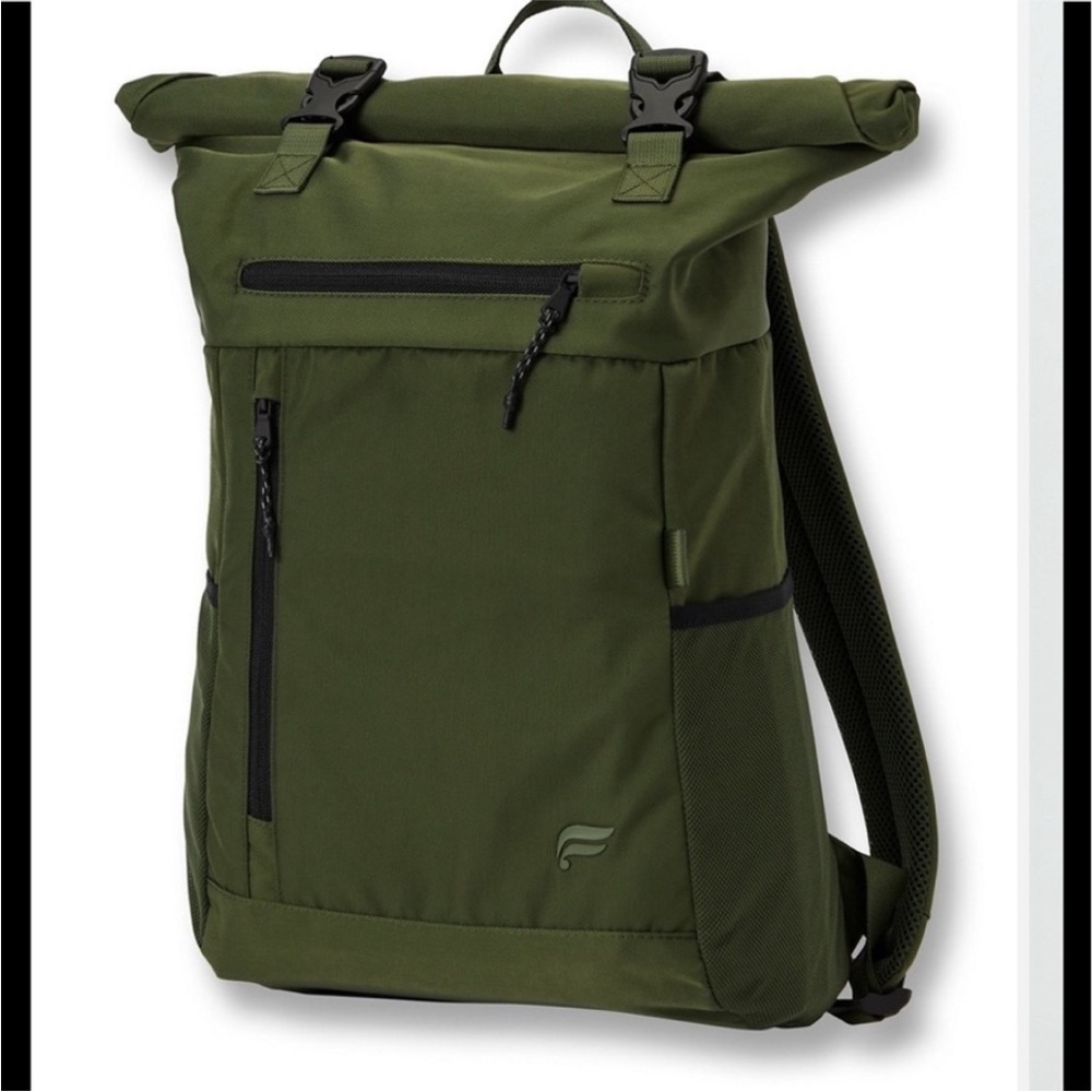 Fabletics The Only Backpack Olive Green NWT